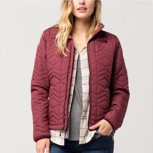 The North Face Women's Maroon Puffer Jacket